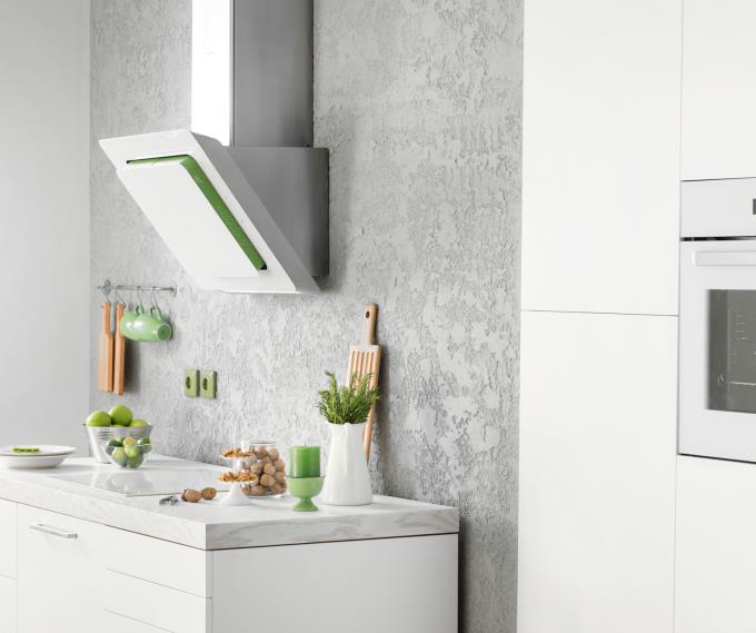 Black Temp. Glass Hood 90cm